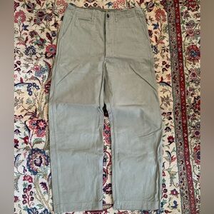 Bronson MFG U.S. Army M-41 HBT Fatigue Trousers - Olive - 32”